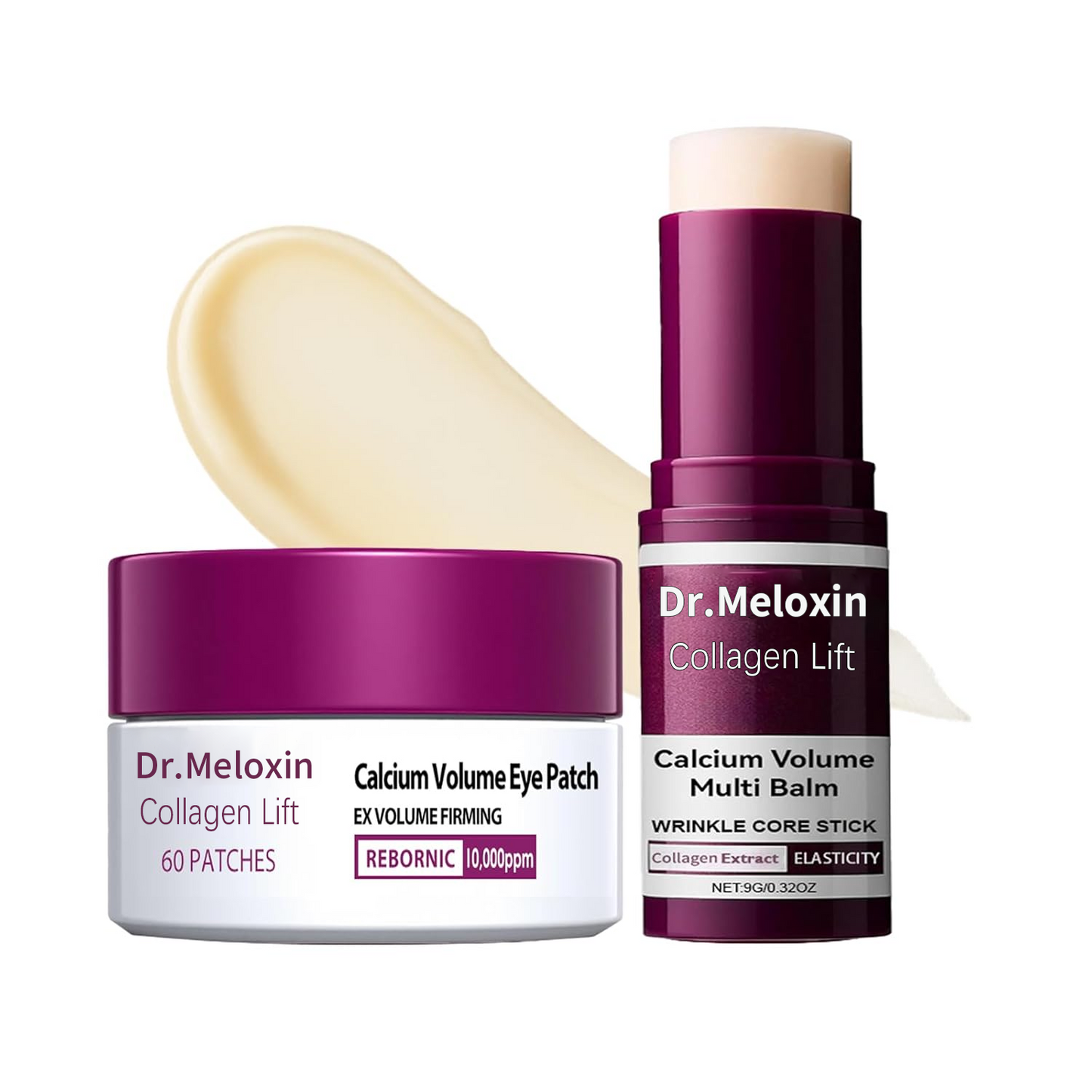 Dr. Meloxin Collagen Lift Eye Balm + Eye Patch Set