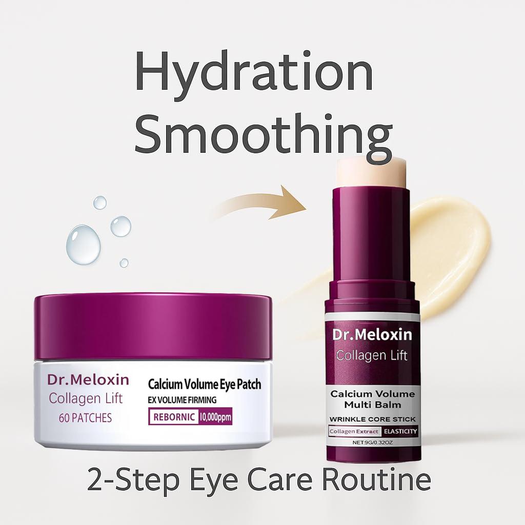 Dr. Meloxin Collagen Lift Eye Balm + Eye Patch Set
