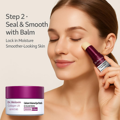 Dr. Meloxin Collagen Lift Eye Balm + Eye Patch Set