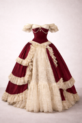 Velvet Heirloom Victorian Dress