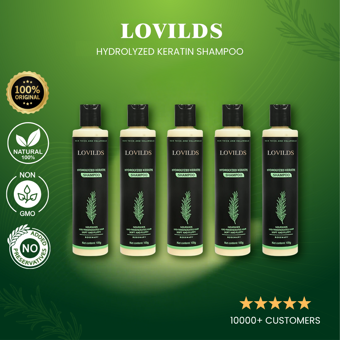 LOVILDS® Botanical Repair Keratin Shampoo
