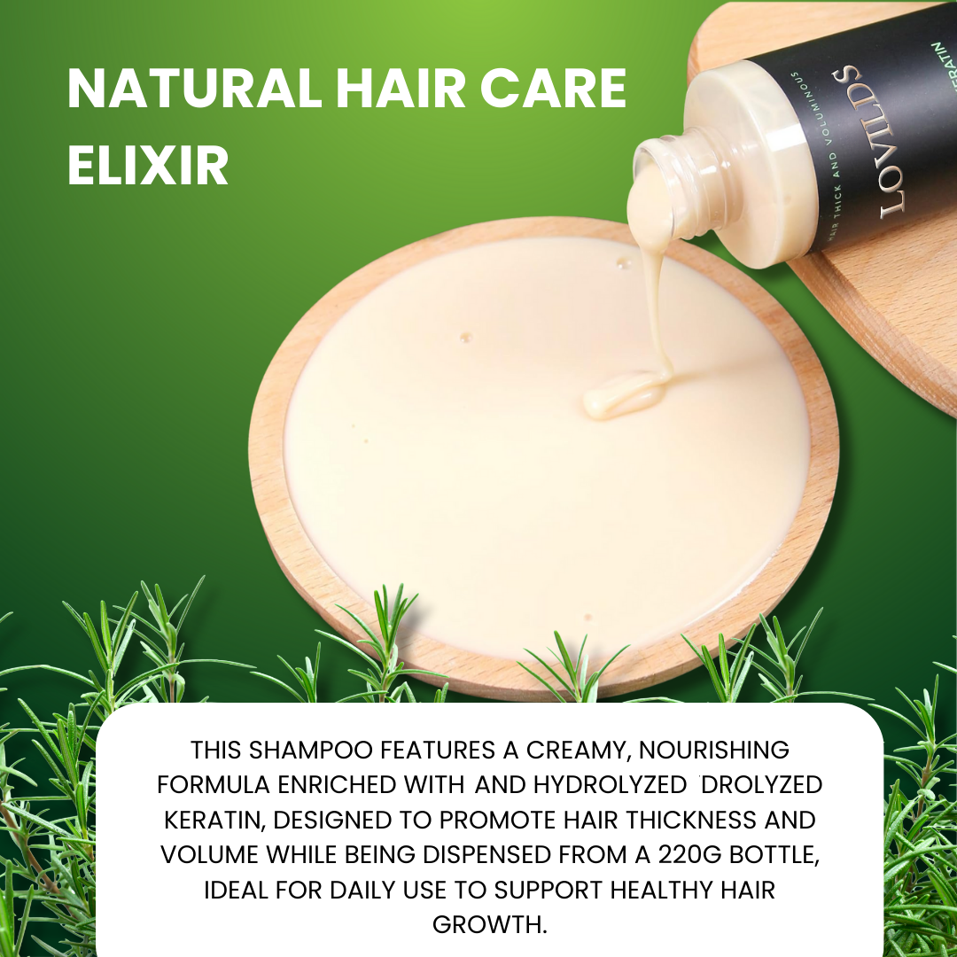 LOVILDS® Botanical Repair Keratin Shampoo