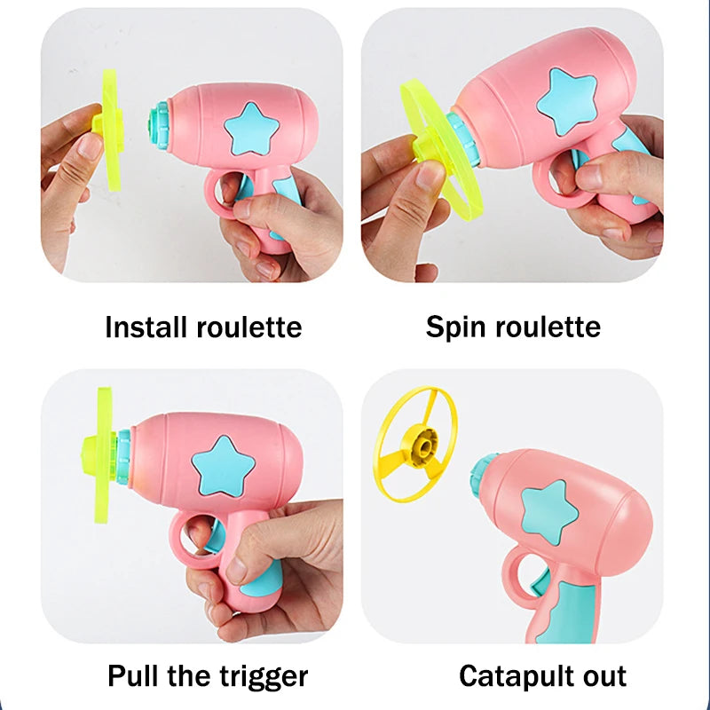 SpinShot Flying Disc Toy