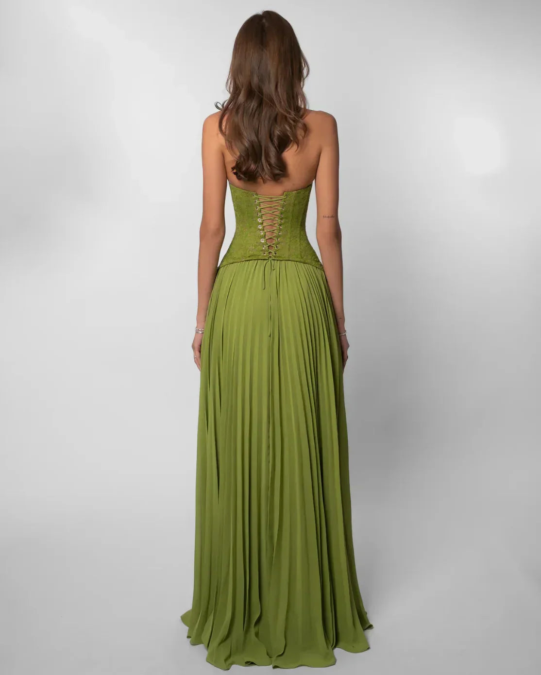 Verdant Muse Maxi Dress