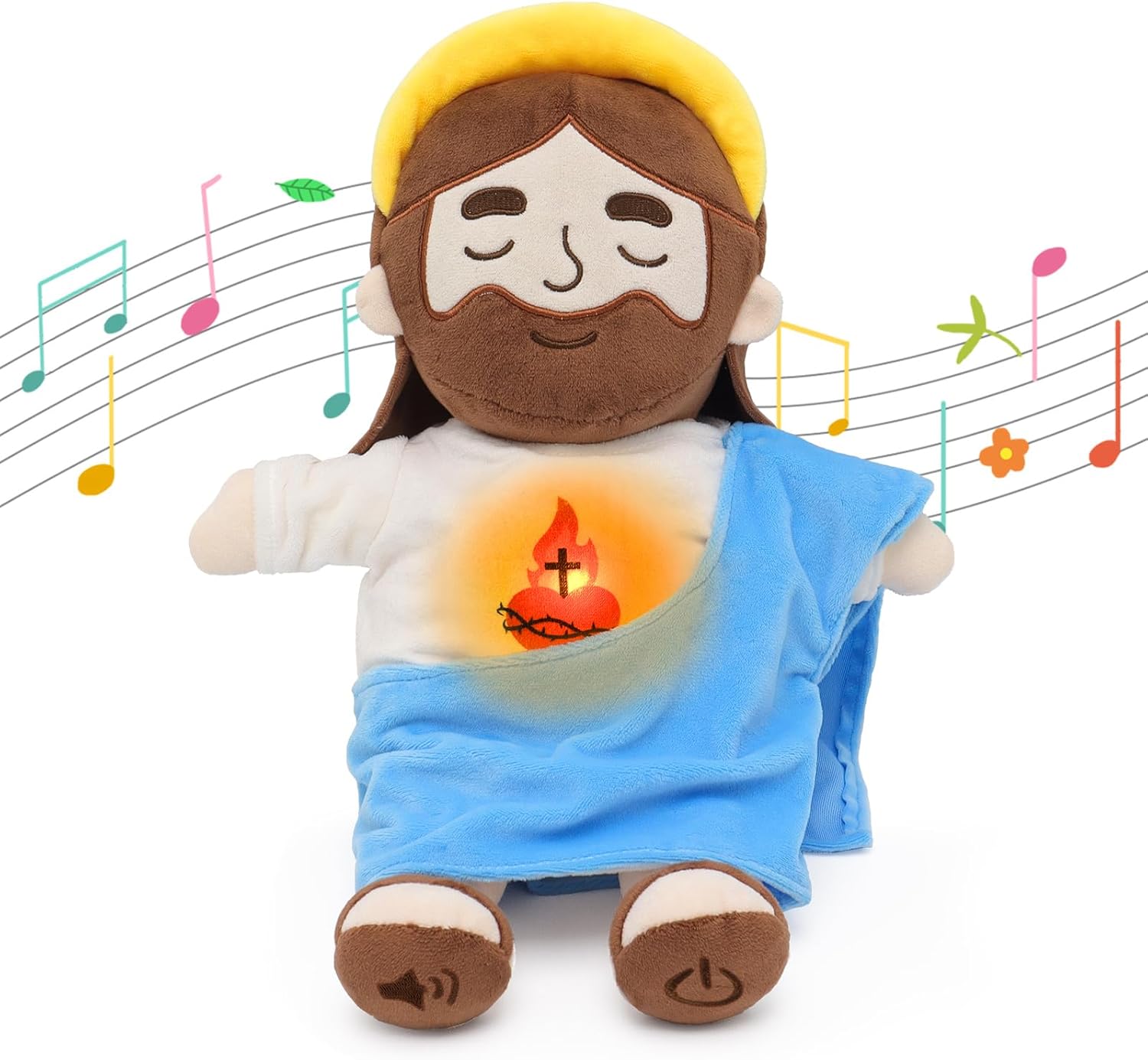 Heavenly Hug Jesus Plush – Stress-Relief & Sleep Companion