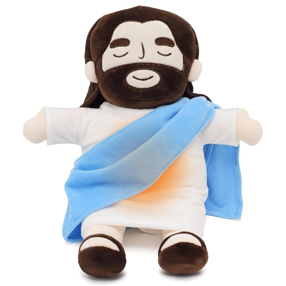 Heavenly Hug Jesus Plush – Stress-Relief & Sleep Companion