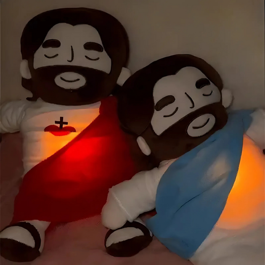 Heavenly Hug Jesus Plush – Stress-Relief & Sleep Companion
