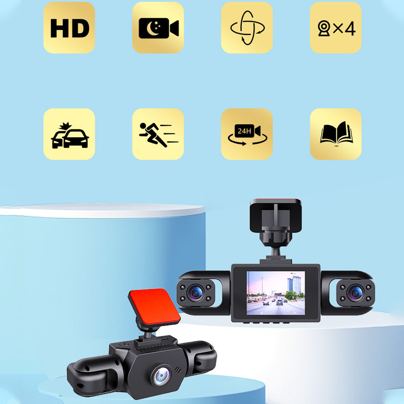 RoadVision 4-Lens Dash Cam