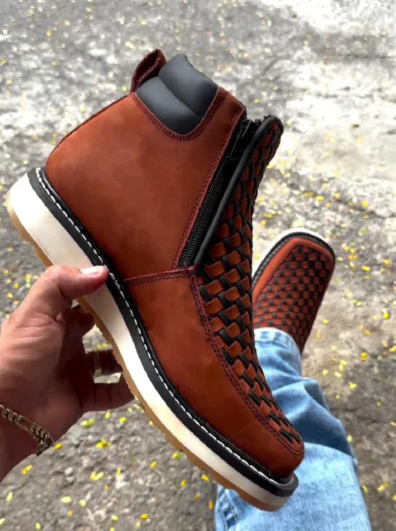 Botas de cowboy western feitas à mão