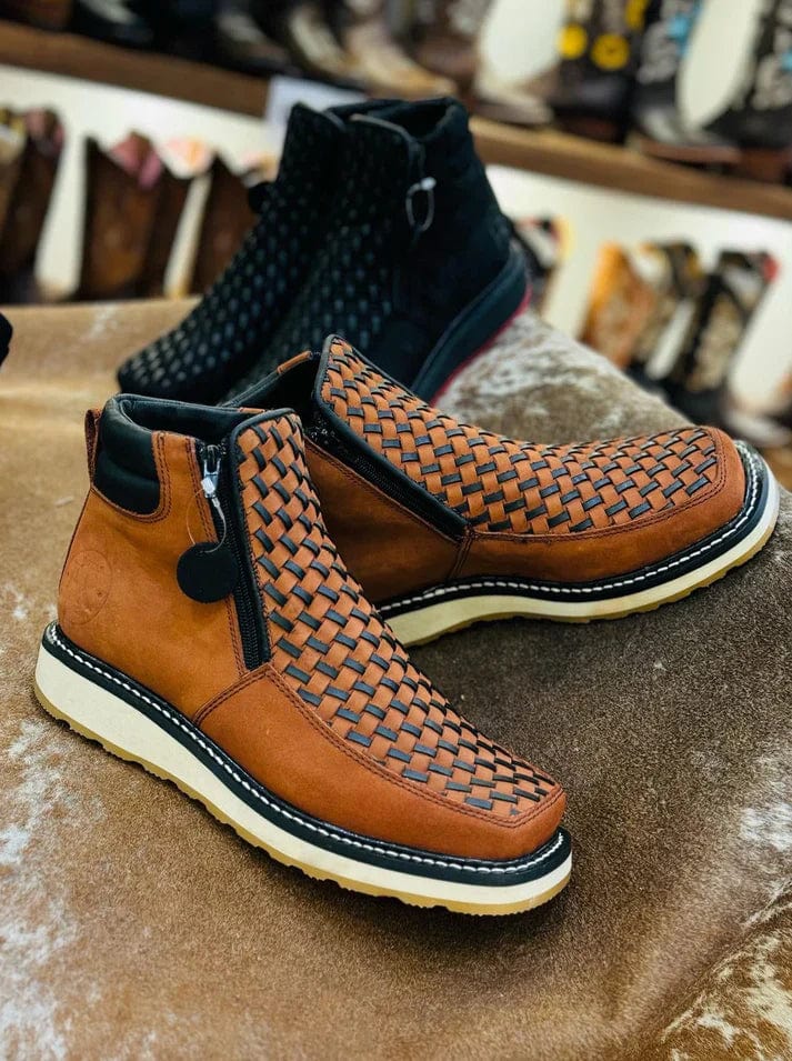 Botas de cowboy western feitas à mão