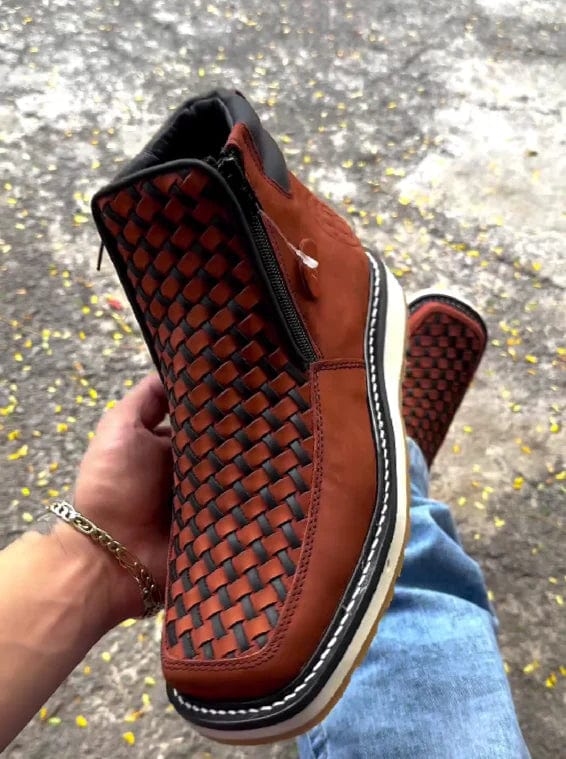 Botas de cowboy western feitas à mão